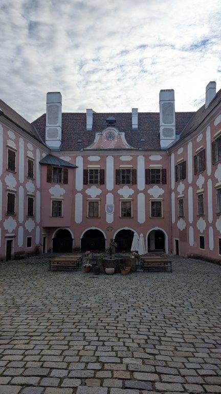 Courtyard of Drosendorf Castle